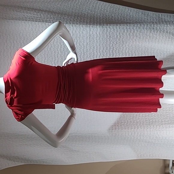 Folter Red "Bombshell" Dress - Picture 4 of 7